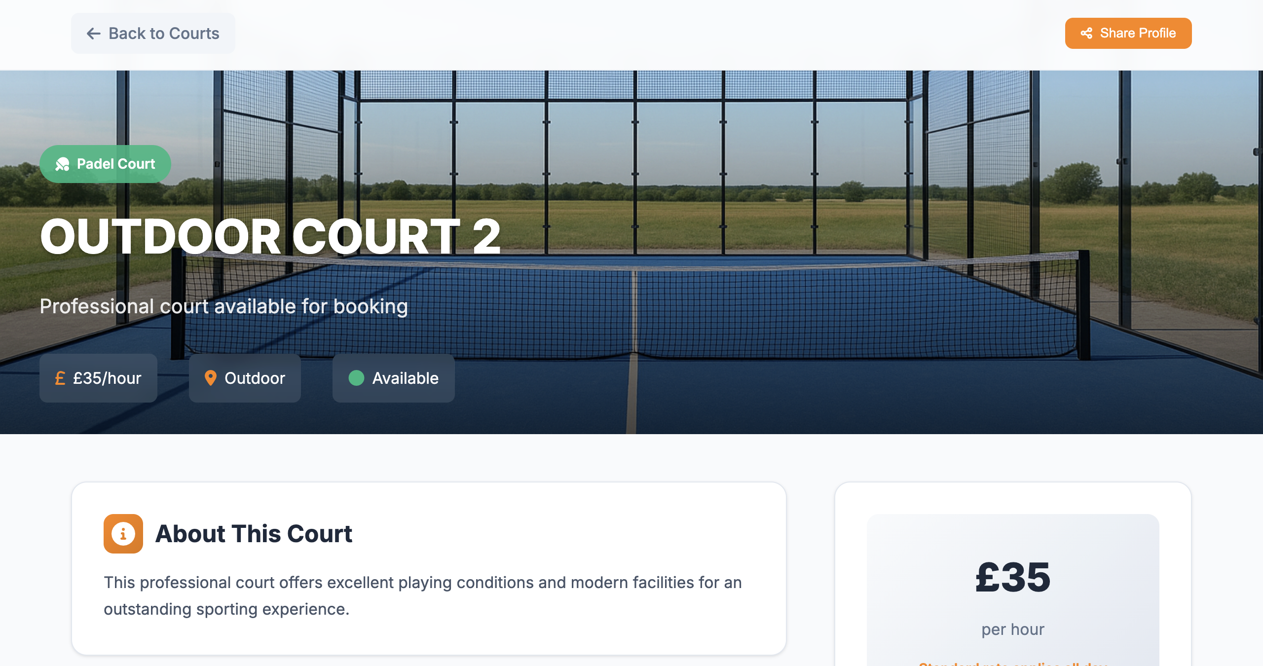 Court Profile Hero Section